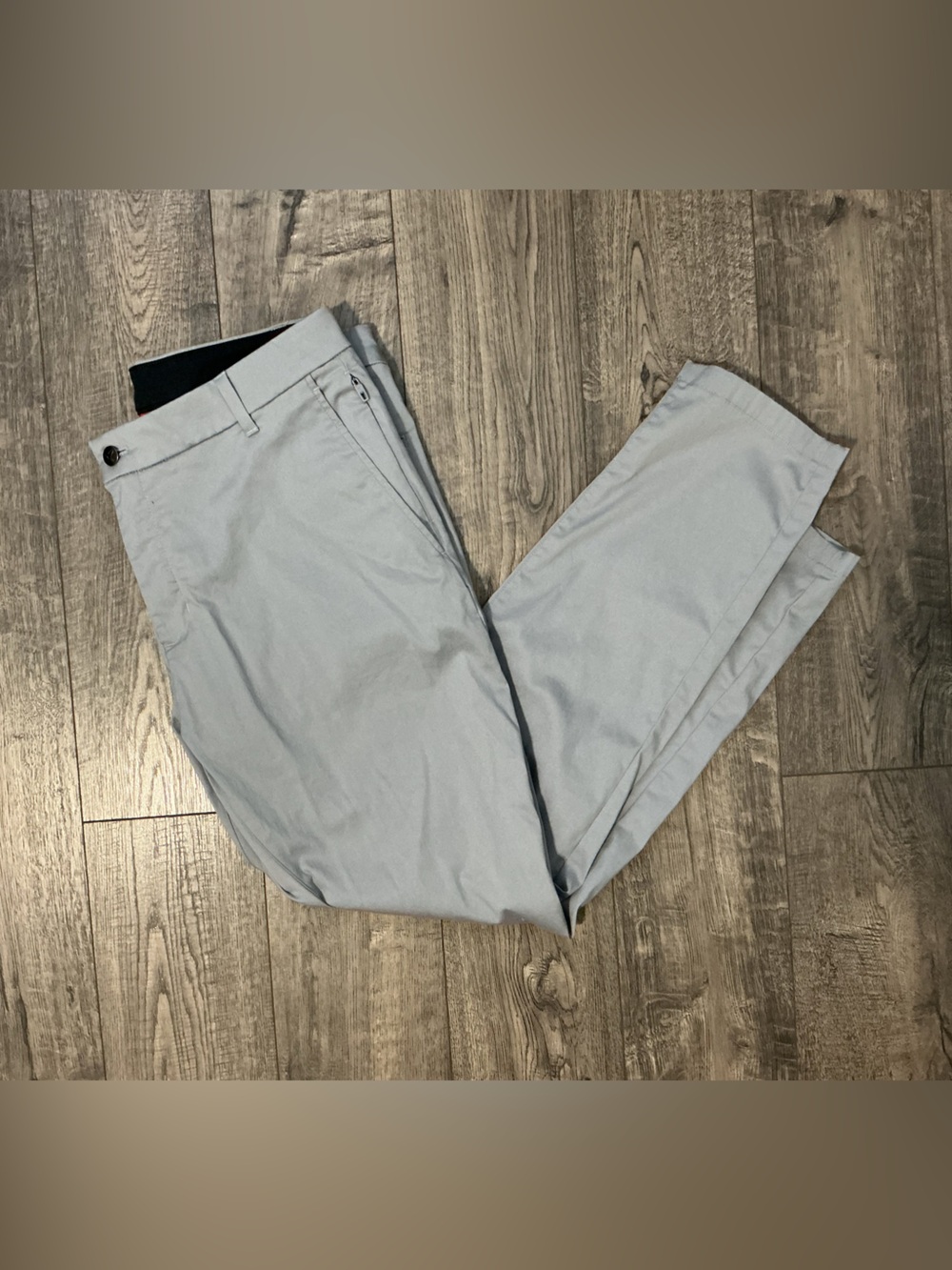Birddogs Light Gray Chinos 36 x 30 Logo Golf Lined Office